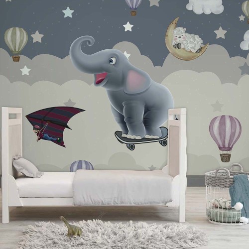 Sky Skating Elephant